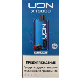 UDN X Blue Razz 13000 затяжек