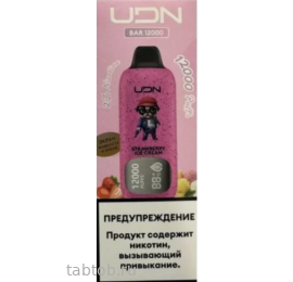 UDN X Strawberry Ice Cream 12000 затяжек