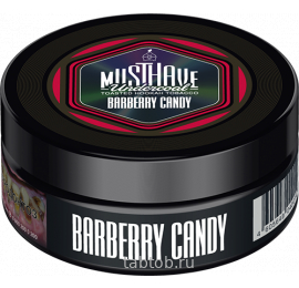 Табак Кальянный Must Have Undercoal Barberry Candy (Барбарис, Леденцы) (х25гр)