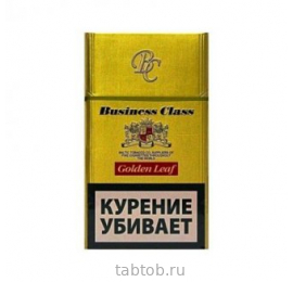 Сигареты Business Class Golden Leaf Slims