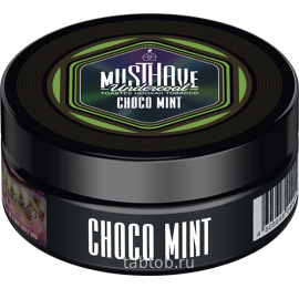 Табак Кальянный Must Have Undercoal Choco Mint (Перечная мята, Шоколад) (х25гр)