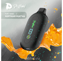 Puffmi  PURE  V2  Matcha Mint Ice (Мятная Матча) 12000 затяжек