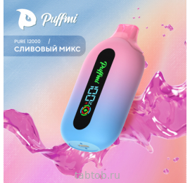 Puffmi  PURE  V2  Mixed Prunus (Сливовый Микс) 12000 затяжек