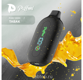 Puffmi  PURE  V2  Tobacco (Табак) 12000 затяжек