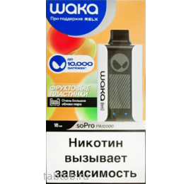 WAKA soPro PA V2 Фруктовые Пластинки 10000 затяжек