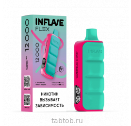 INFLAVE FLEX Арбуз Вишня 12000 затяжек