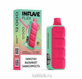 INFLAVE FLEX Арбузные Леденцы 12000 затяжек