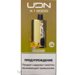 UDN X Banana Ice 13000 затяжек