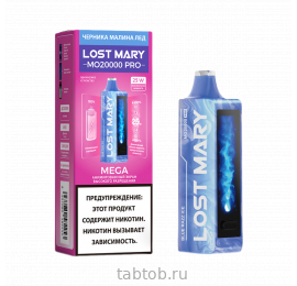 LOST MARY мо PRO Черника Малина Лёд 20000 затяжек