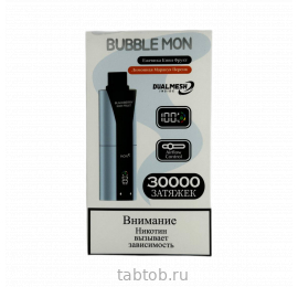 Booster Bubble Mon DUBLE (1+1) Ежевика Киви + Лимон Маракуйя Персик 30000 затяжек