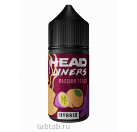 Жидкость ХЭДЛАЙНЕРС Hybrid Passion Peach  30 мл