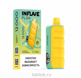 INFLAVE FLEX Кислое Драже 12000 затяжек