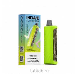 INFLAVE OMEGA Кислая Смородина 10000 затяжек