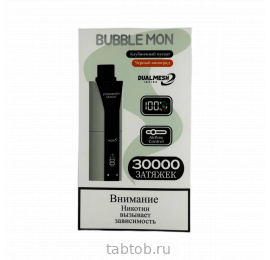 Booster Bubble Mon DUBLE (1+1) Клубничный Мускат + Черный Виноград 30000 затяжек