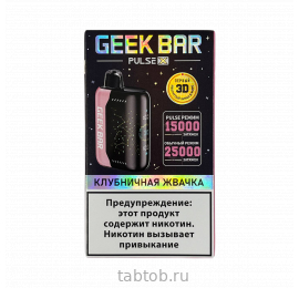 GEEKBAR PULSE Клубничная Жвачка 25 000 затяжек