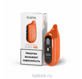 PLONQ MAX PRO Клубника Банан 10000 затяжек																	