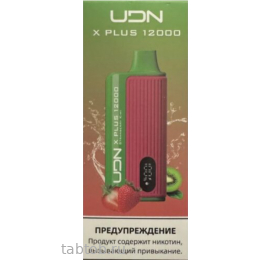 UDN BAR X PLUS Клубника Киви 12000 затяжек