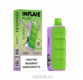 INFLAVE FLEX Крыжовник 12000 затяжек