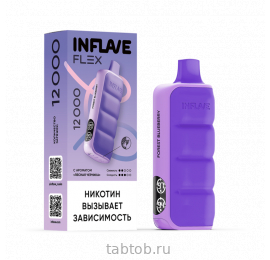 INFLAVE FLEX Лесная Черника 12000 затяжек