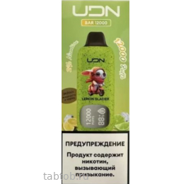 UDN X Lemon Glacie 12000 затяжек