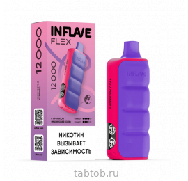 INFLAVE FLEX Малиновая Кола 12000 затяжек