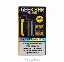 GEEKBAR PULSE Манго Персик Арбуз 25 000 затяжек