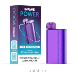 INFLAVE POWER Мятные Лесные Ягоды 9000 затяжек