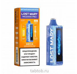 LOST MARY мо PRO Мятный Морской Бриз 20000 затяжек