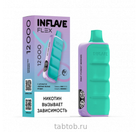 INFLAVE FLEX Мятные Лесные Ягоды 12000 затяжек