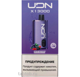 UDN X Mix Berry 13000 затяжек