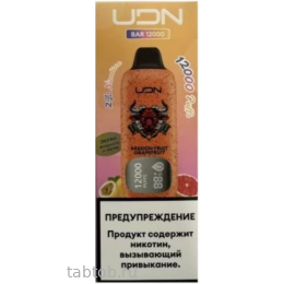 UDN X Passion Fruit Grapefruit 12000 затяжек