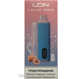 UDN BAR X PLUS Персик Лёд 12000 затяжек