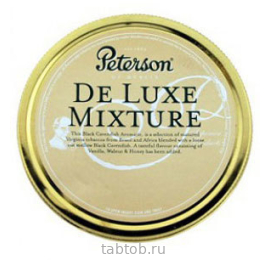 Табак трубочный PETERSON DE LUXE MIXTURE (50гр)																														