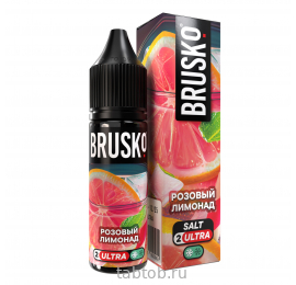 Жидкость BRUSKO ULTRA Chubby Розовый Лимонад 35 мл