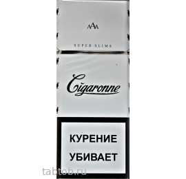 Сигареты Cigaronne Superslims White