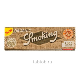 Бумага для самокруток SMOKING REGULAR ORGANIC (x60)