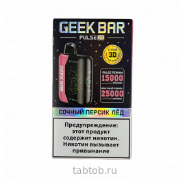 GEEKBAR PULSE Сочный Персик Лёд 25 000 затяжек