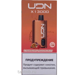 UDN X Strawberry Passion Fruit 13000 затяжек