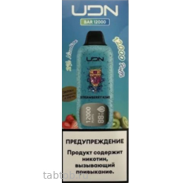 UDN X Strawberry Kiwi 12000 затяжек