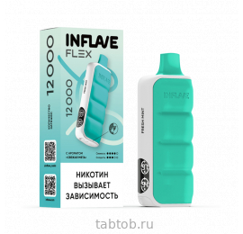 INFLAVE FLEX Свежая Мята 12000 затяжек