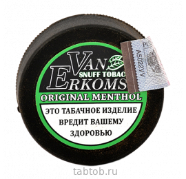 Табак нюхательный Van Erkoms Original Menthol (10гр)