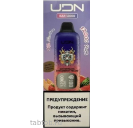 UDN X Watermelon Strawberry Melon 12000 затяжек