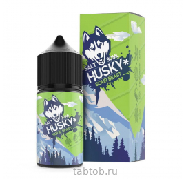 Жидкость HUSKY malays salt SOUR BEAST Лед Микс Киви Клубника Мята 30 мл