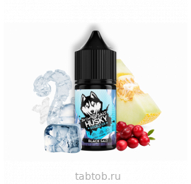 Жидкость HUSKY double ice salt STRONG BLACT SALT Голубика Клюква Медовая Дыня 30 мл