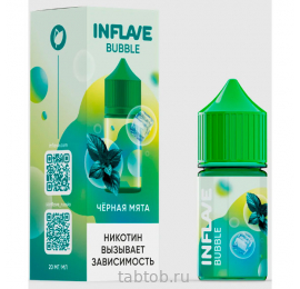 Жидкость INFLAVE BUBBLE Чёрная Мята