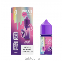 Жидкость INFLAVE BUBBLE Кислый Энергетик