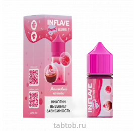 Жидкость INFLAVE BUBBLE Малиновый Капкейк