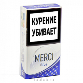 Сигареты Merci   Blue  КОМПАКТ