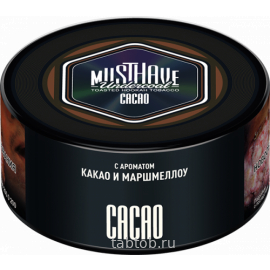 Табак Кальянный Must Have Undercoal Cacao (Какао, Маршмеллоу) (х25гр)