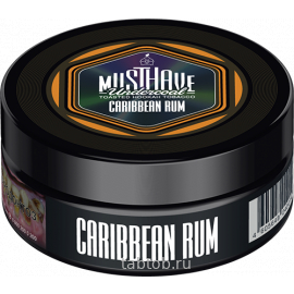 Табак Кальянный Must Have Undercoal Caribbean Rum (Карамель, Пряности, Ром, Шоколад) (х25гр)